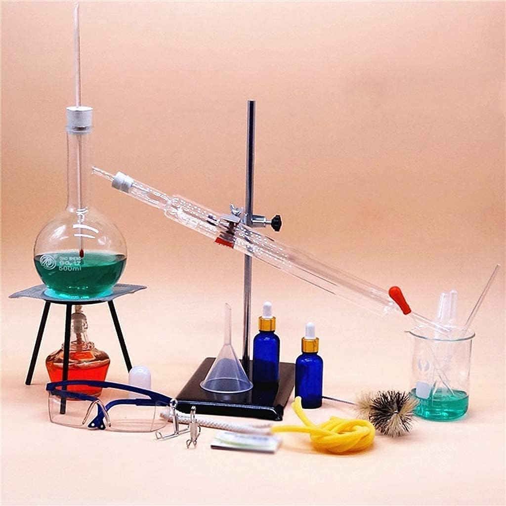 Living Equipment Lab Distillation Unit School Chemical Experiment Equipment Teaching Instrument Purification/Essential Oil Refining/Distilled Water