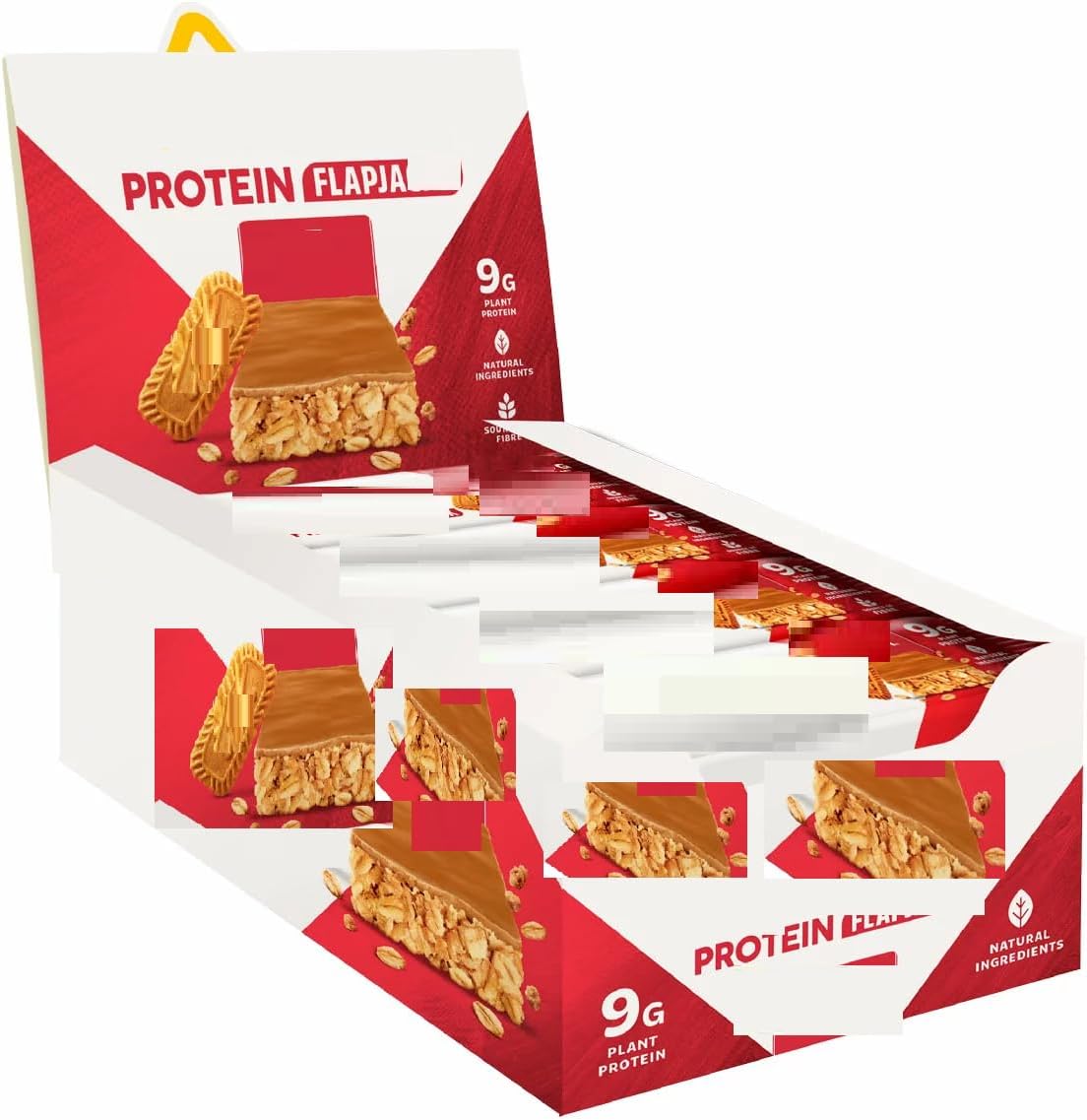 Treek Flapjack Biscoof -Vegan Snack - 50 g x 16 bars | NAEM