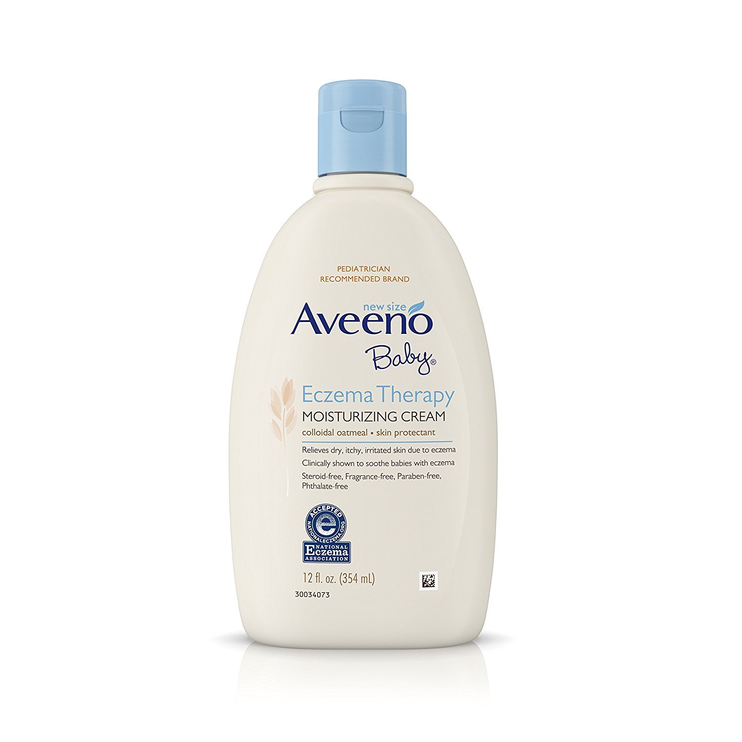 Aveeno Baby Gentle Body Wash & Shampoo with Natural Oat Extract, Tear-Free, Paraben-Free & Phthalate-Free Formula for Baby’s Sensitive Hair & Body, Lightly Scented, 3 x 18 fl. oz