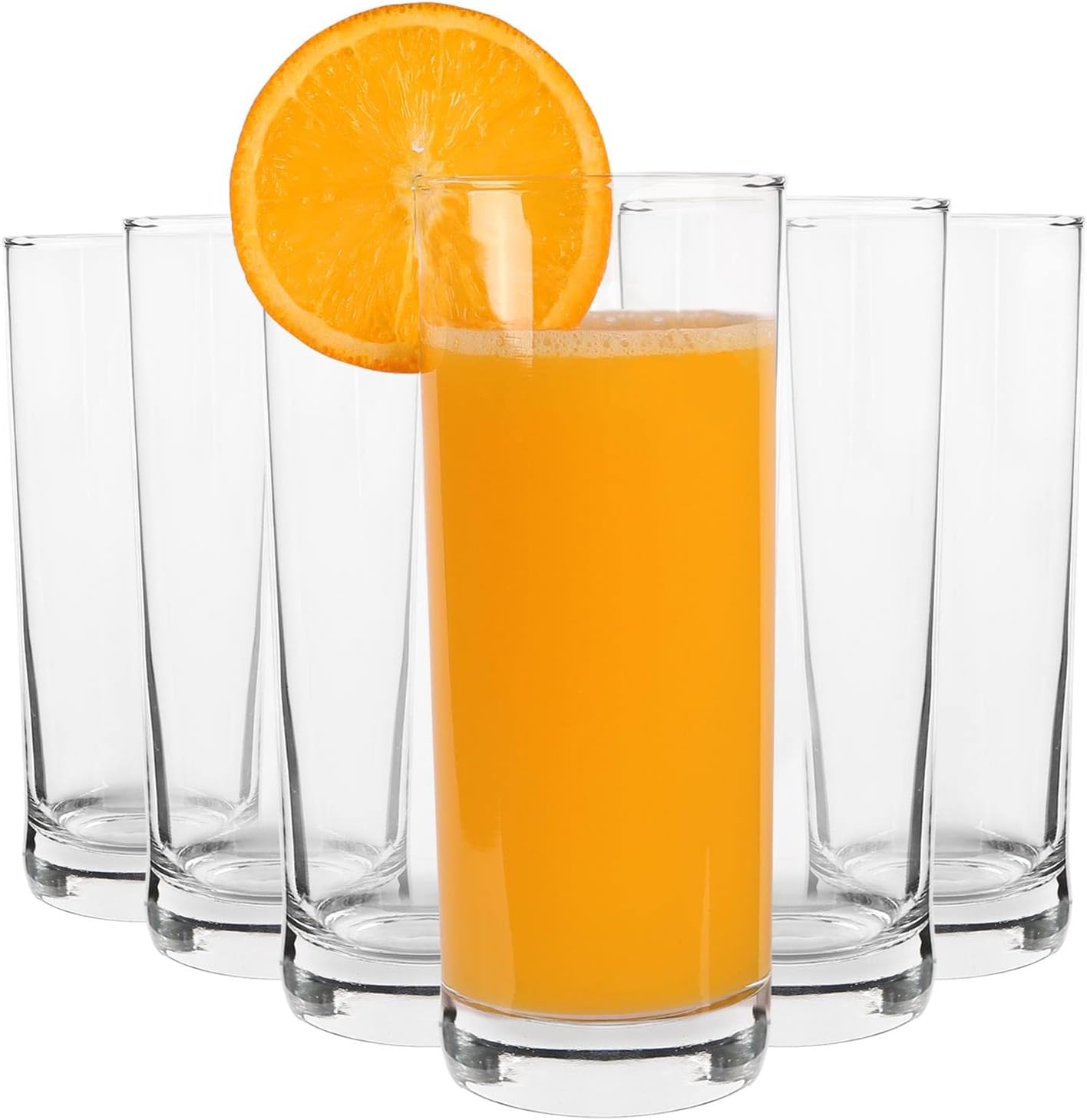 Argon Tableware Traditional Hiball Glasses - 360ml (12.25oz) Gift Box of 6