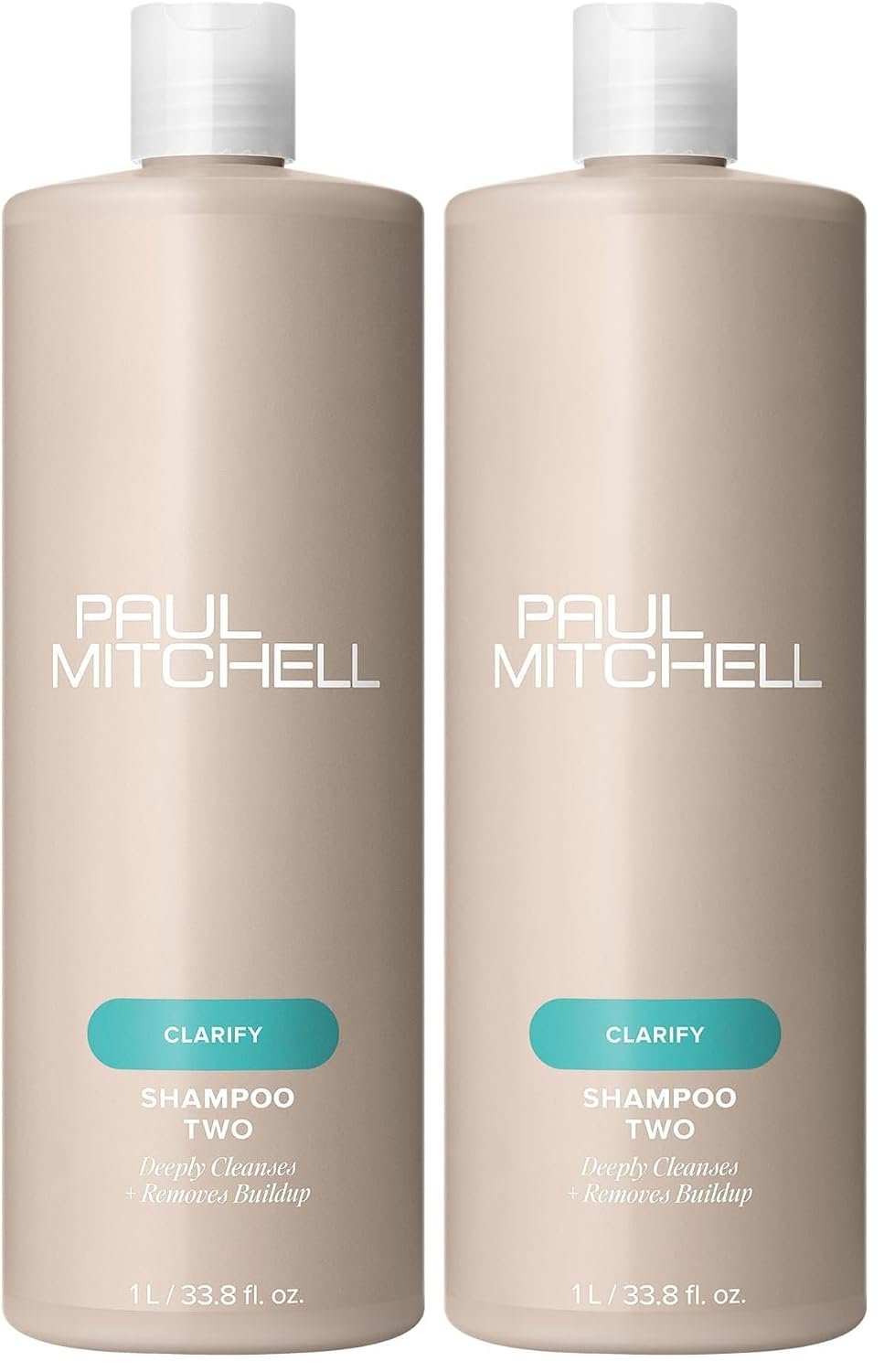 Paul Mitchell Shampoo Two, Clarifying Shampoo, Deep Cleanses + Removes Buildup, For All Hair Types, Especially Oily Hair