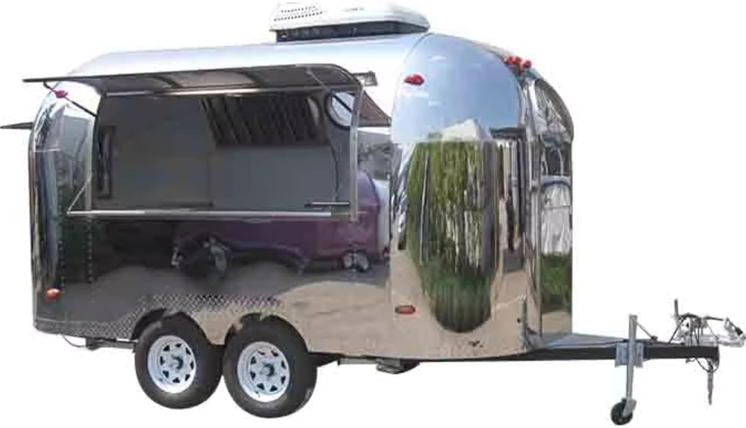 Street Food Trailer Small Concession Trailer for Sale Hot Dog Stand Cart for Business Food Truck for Sale with Full Kitchen