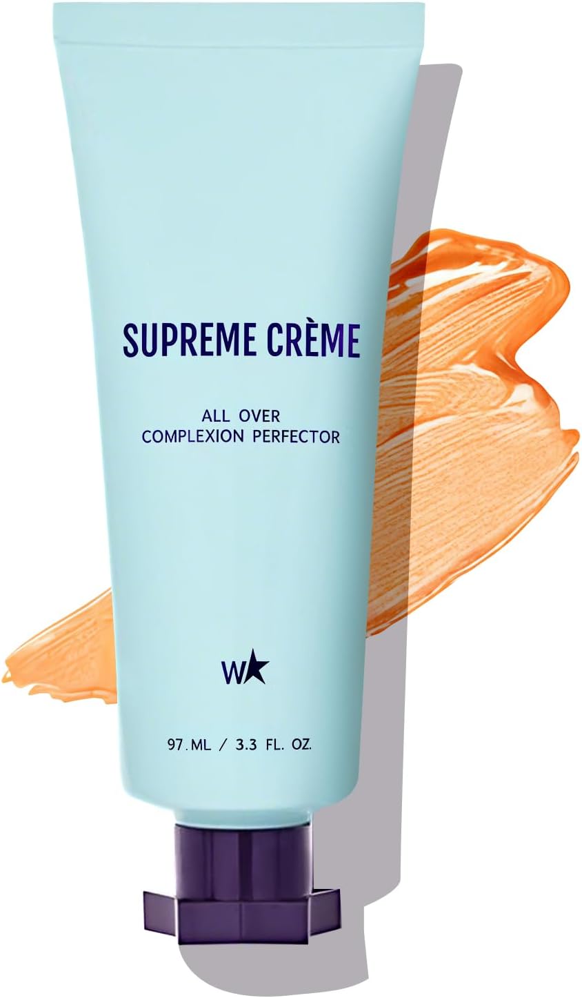 ANGEL SILK Supreme Creme All-Over Complexion Perfector, Supreme Cream Body Coverage Perfector, Leg Makeup, Concealer Waterproof & Transfer-Resistant Skin Tint