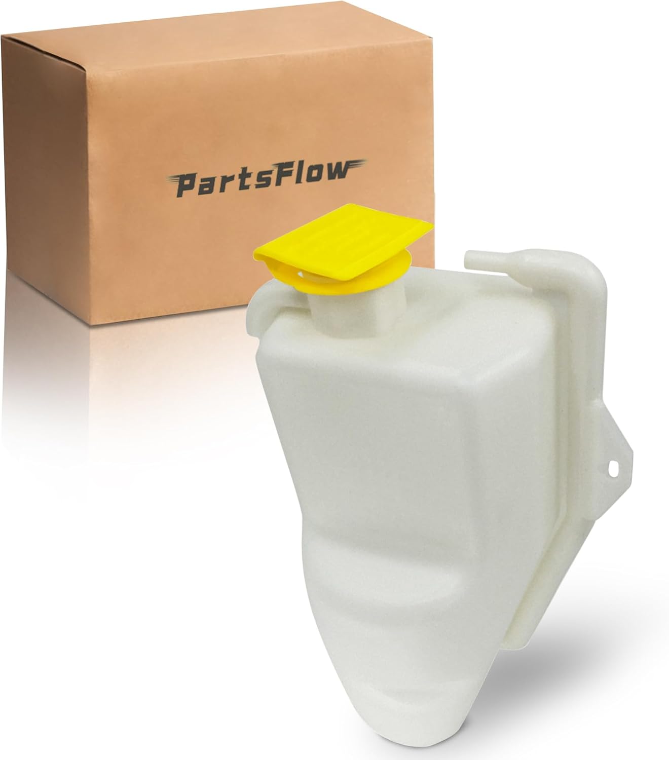 PartsFlow Coolant Reservoir Tank W/Cap Compatible With 1991-2001 Jeep Cherokee 1991-1992 Jeep Comanche 603-305 52027984