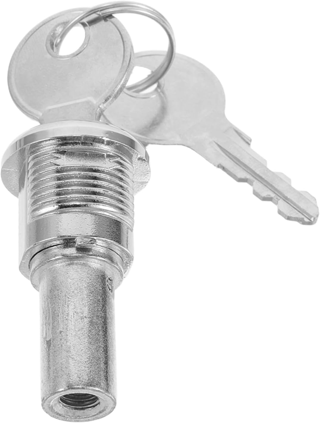 Cabilock 1 Set Vending Machine Lock Replacement Secure Metal Key Cylinder Lock Accessory Kit Spare Part for Gumball Candy Dispenser Soda Vendor Machines