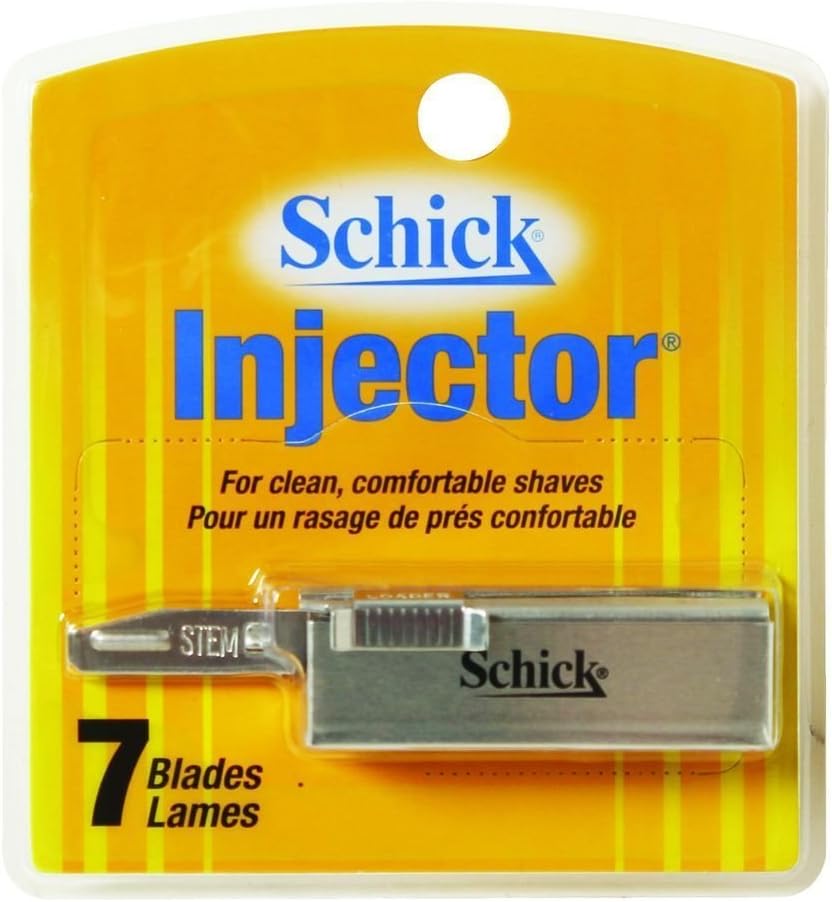 Schick Plus Injector Blades-7 Count (Pack of 2)
