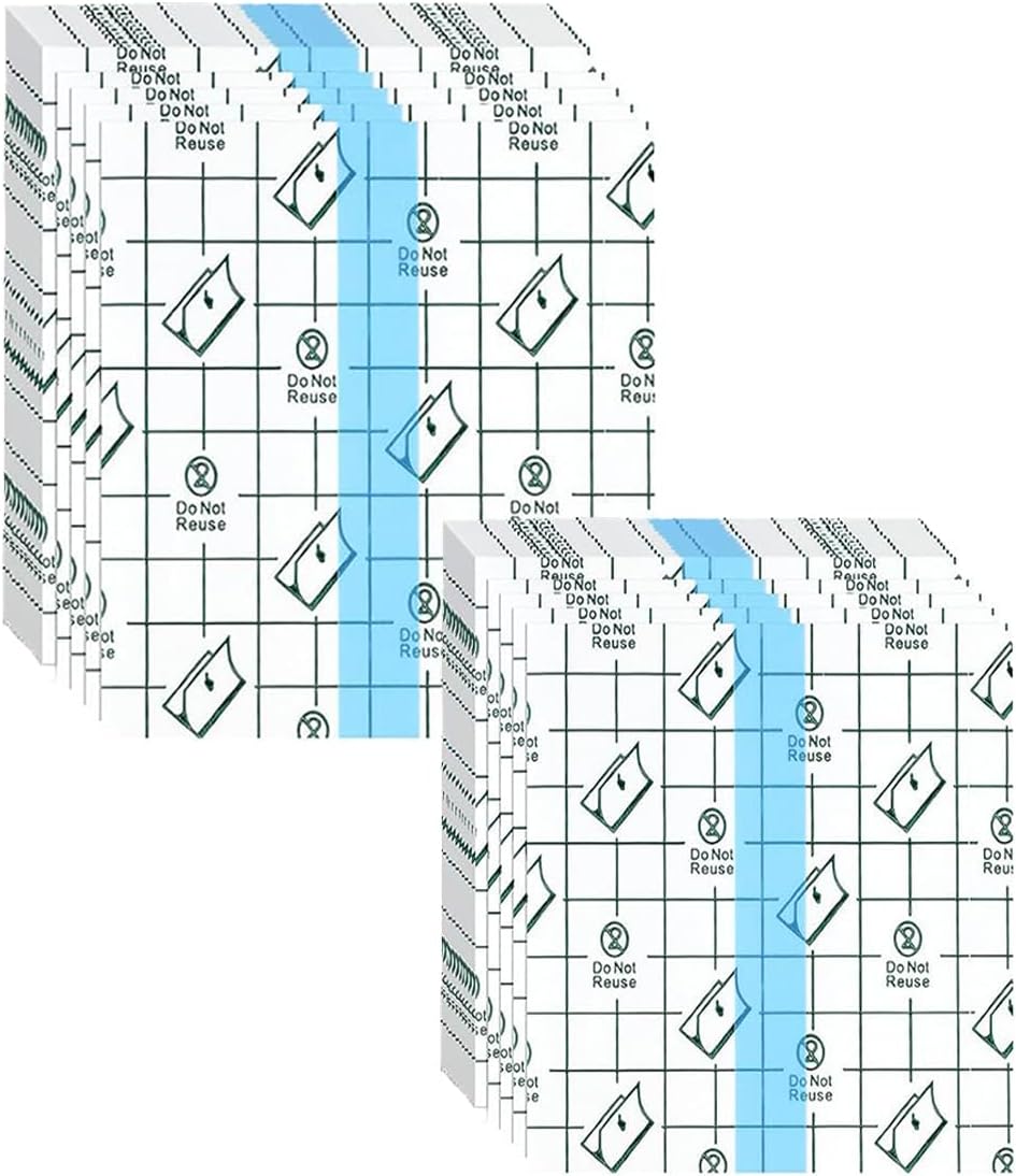 Tattoo Aftercare Waterproof Bandage - 30pcs Second Skin Healing Protective Bandages Transparent Stretch Antibacterial Wound Dressing Tape,Protective Tattoo Wrap - for Wound Dressing(8*10cm+10*12cm)