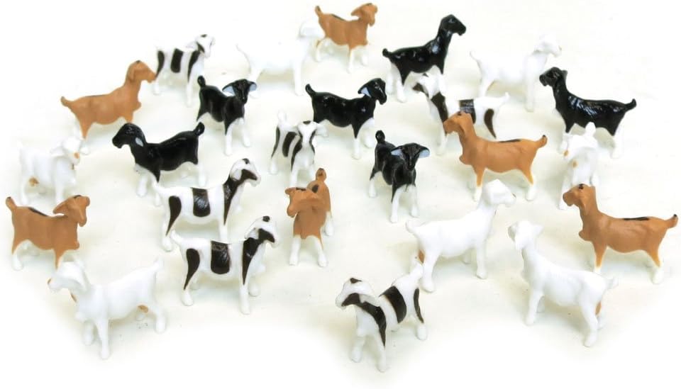 ERTL 1/64th 25 Pack of Assorted Goats ZFN12742