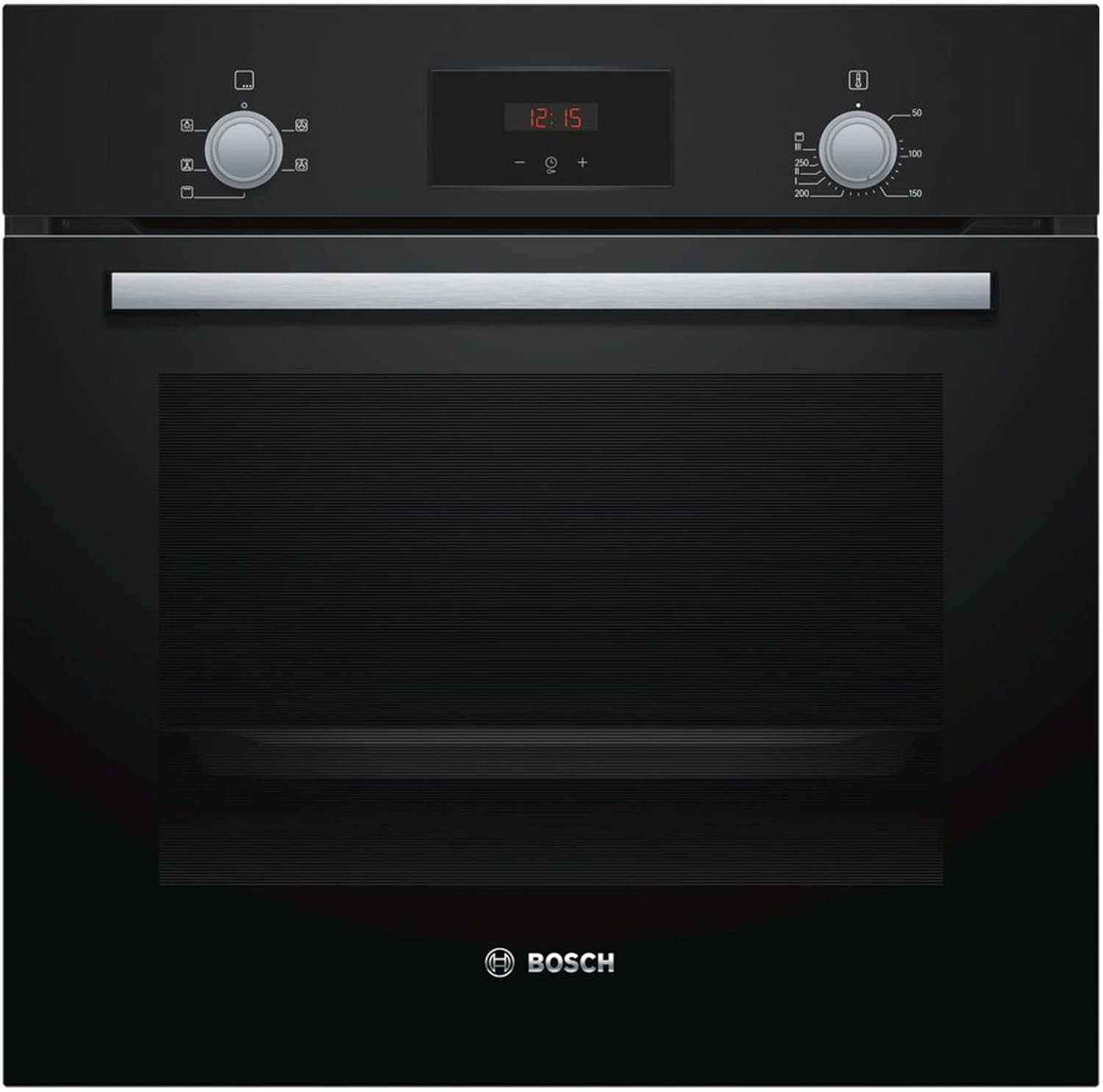 Bosch Home & Kitchen Appliances Bosch HHF113BA0B A Rated Built-In Electric Single Oven - Stainless Steel
