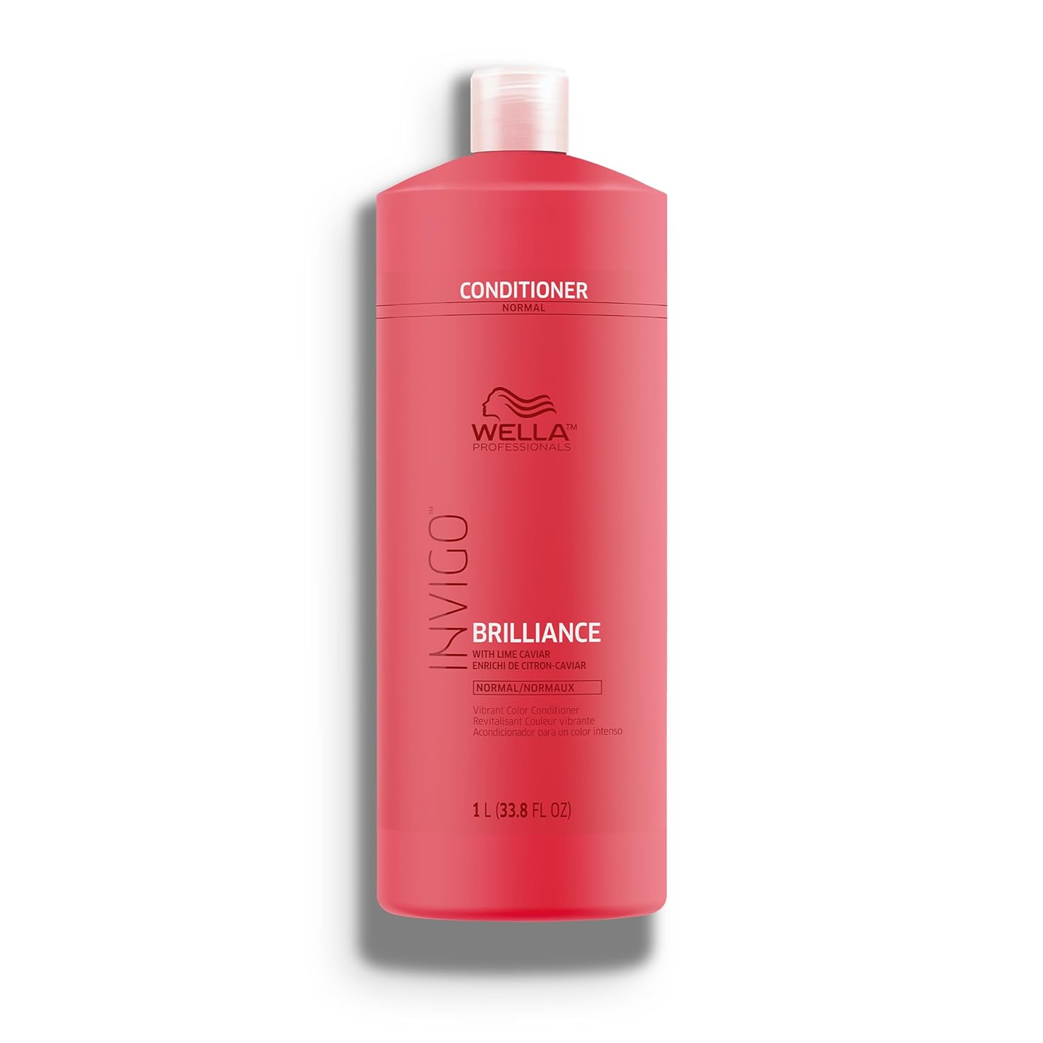 Wella Professionals Invigo Brilliance Conditioner | For Coarse Colored Hair| Color Protecting & Color Vibrancy Conditioner
