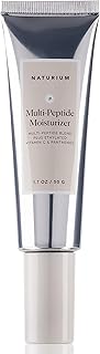 Naturium Multi-Peptide Moisturizer, Hydrating & Smoothing Skin Care, Moisturizes with Ethylated Vitamin C & Panthenol, 1.7 oz