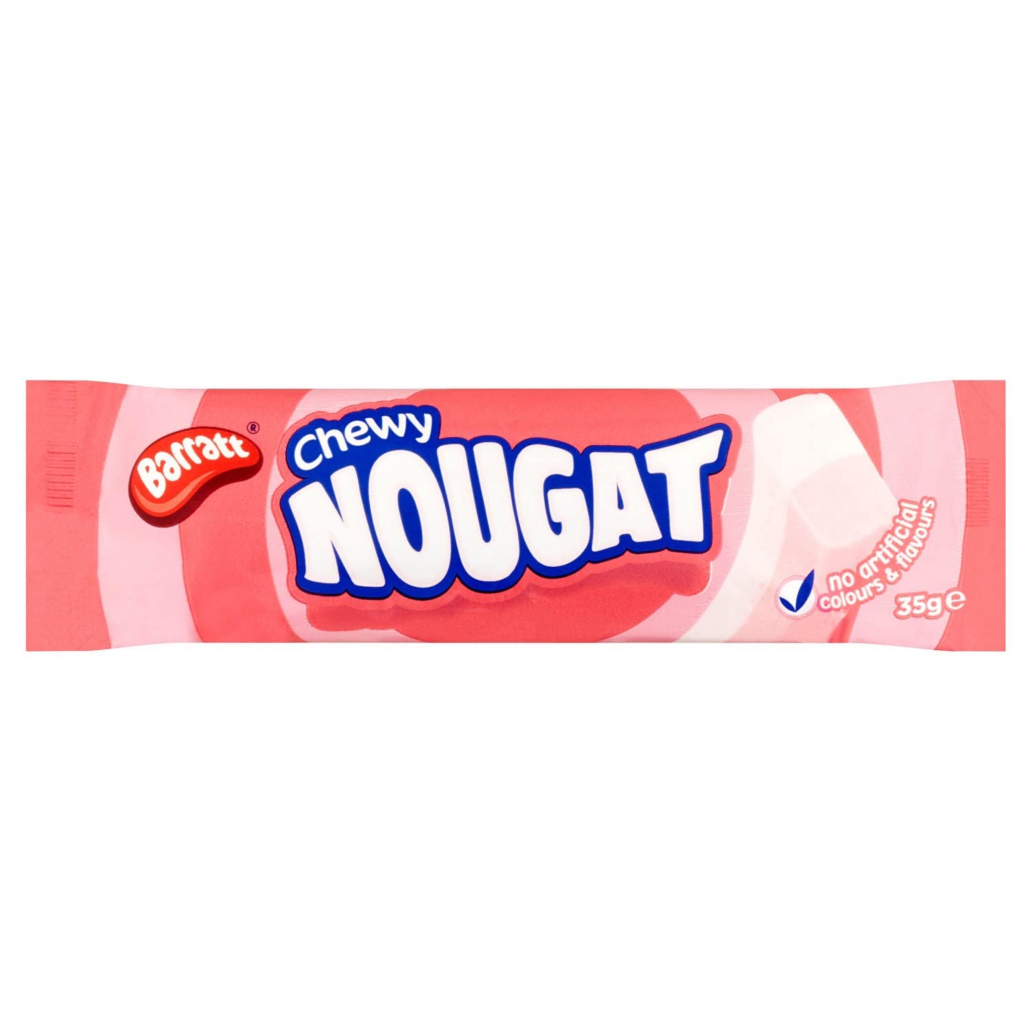 Barratt Chewy Nougat 35g (Pack of 10)