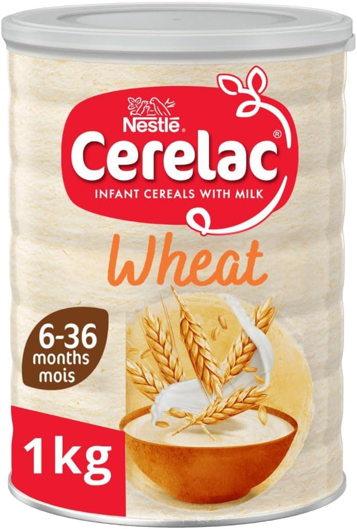 Cerelac Wheat Infant Cereal with Milk 1 kg | from 6 Months+ | Baby Cereal