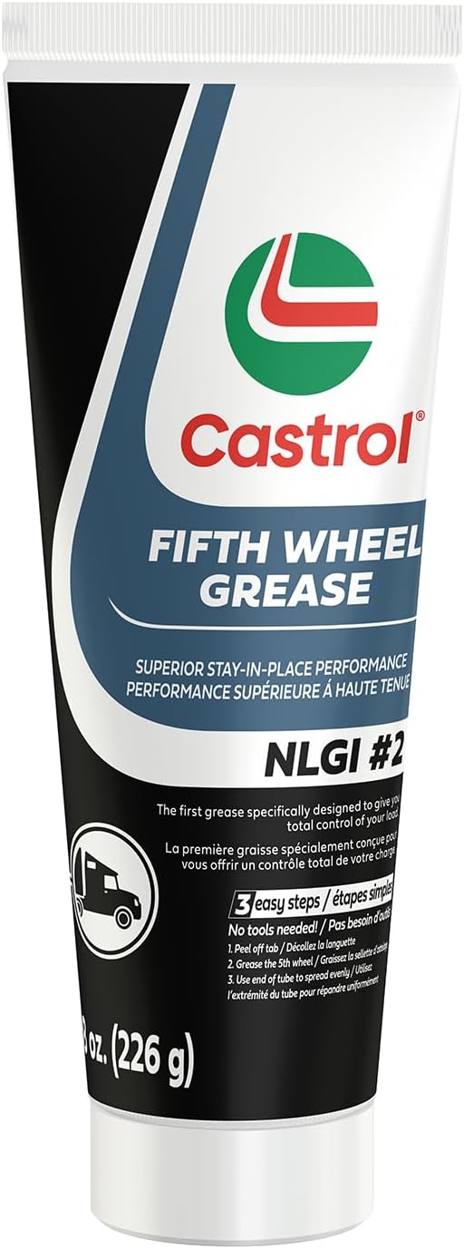 Castrol Fifth Wheel Grease, 8 Ounce, Pack of 25