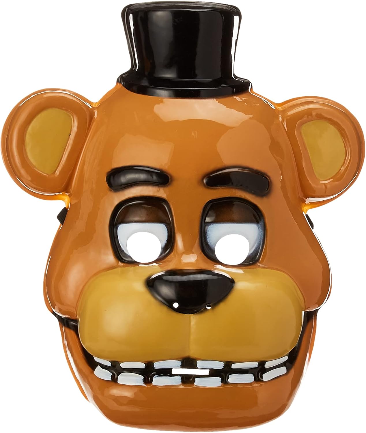 Five Nights At Freddy's: Freddy Fazbear Half Mask for Adults by Rubies, Men's No Size