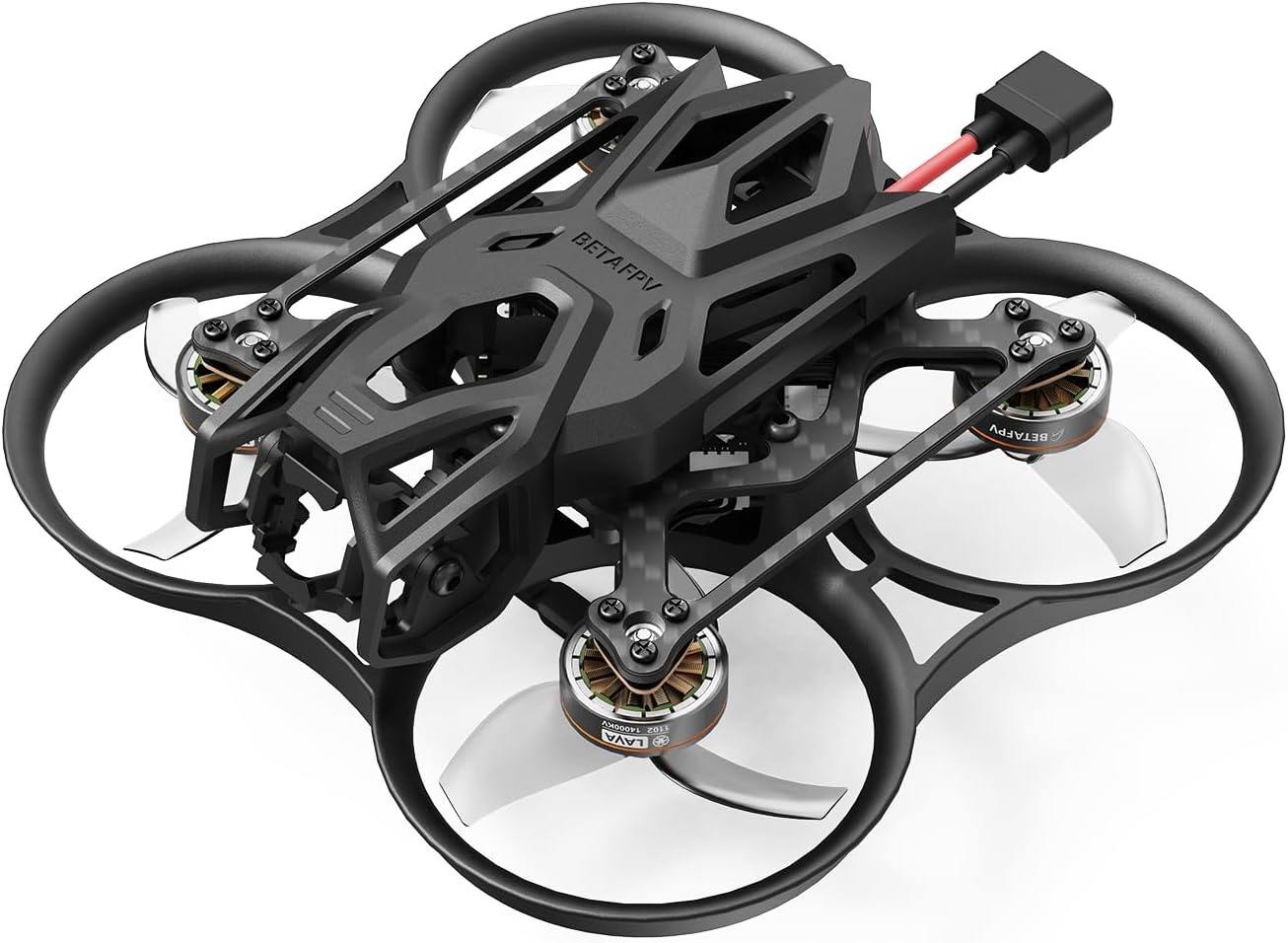 BETAFPV Pavo Femto Brushless Whoop Quadcopter, 2S Pocket Drone with HD VTX Bracket for DJI O4 Air Unit, F4 2-3S 20A FC, LAVA 1102|14000KV Motor, for Flying Smooth Aerial Photography Freestyle Flight