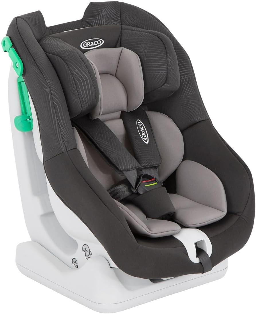 Graco Extend LX R129 Convertible Car Seat, Rearward Facing for Longer from Birth to Approx. 4 Years (40-105cm). Forward Facing from 15 Months to Approx. 4 Years (76-105cm), Midnight Fashion