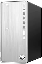 HP Pavilion Desktop PC, AMD Ryzen 5 5600G, 12 GB RAM, 512 GB SSD, Windows 11 Home, Wi-Fi 5 & Bluetooth Connectivity, 9 USB Ports, Wired Keyboard and Mouse Combo, Pre-Built PC Tower (TP01-2040, 2022)