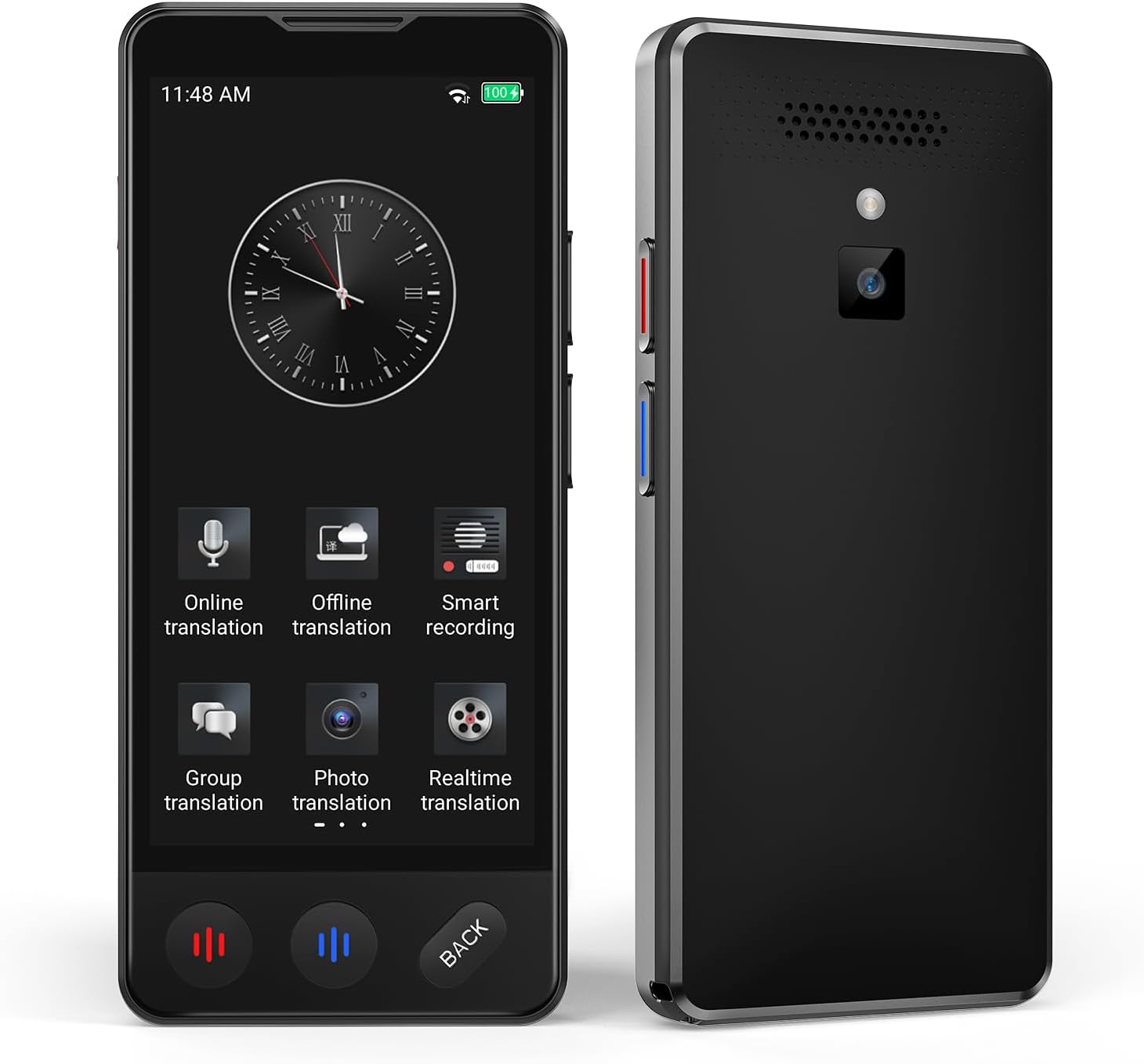 Language Translator Device No WiFi Needed, 2026 Upgraded AI Translator, Support 150 Languages Voice Instant Two-Way Translation, Offline/Photo Translator for Business Travel