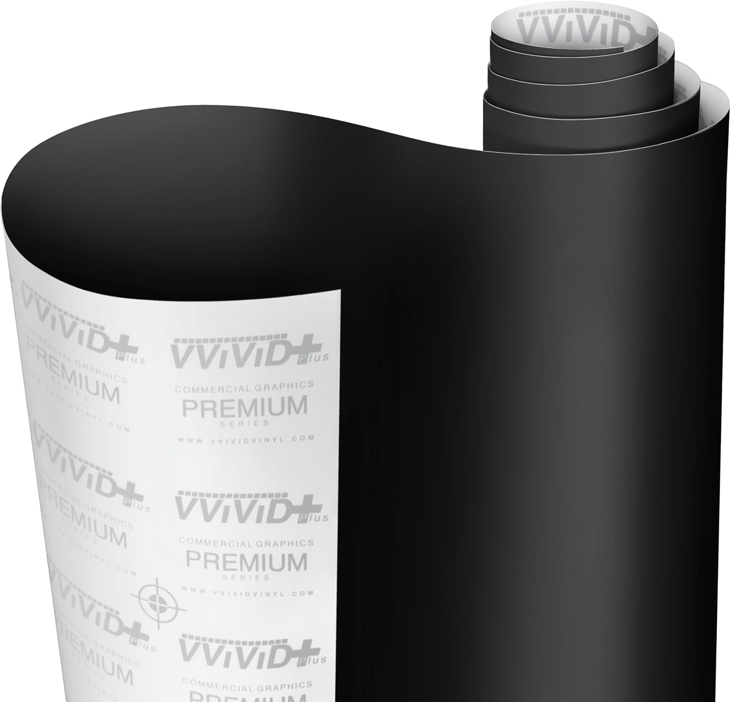 VViViD Black Matte Car Wrap Vinyl Roll with Air Release 3MIL-VViViD8 (1.5FT X 5FT)