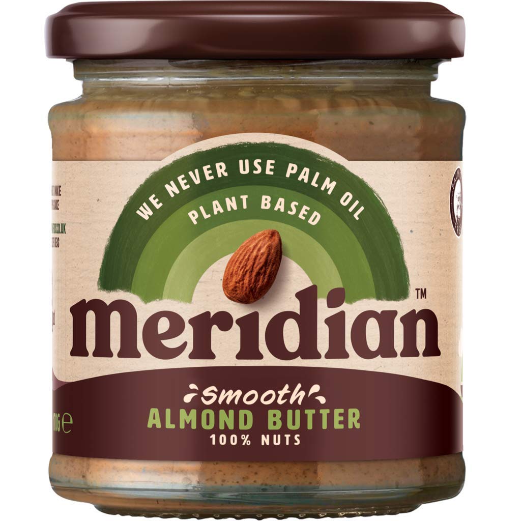 Meridian Almond Butter Smooth 100% Nuts 170g