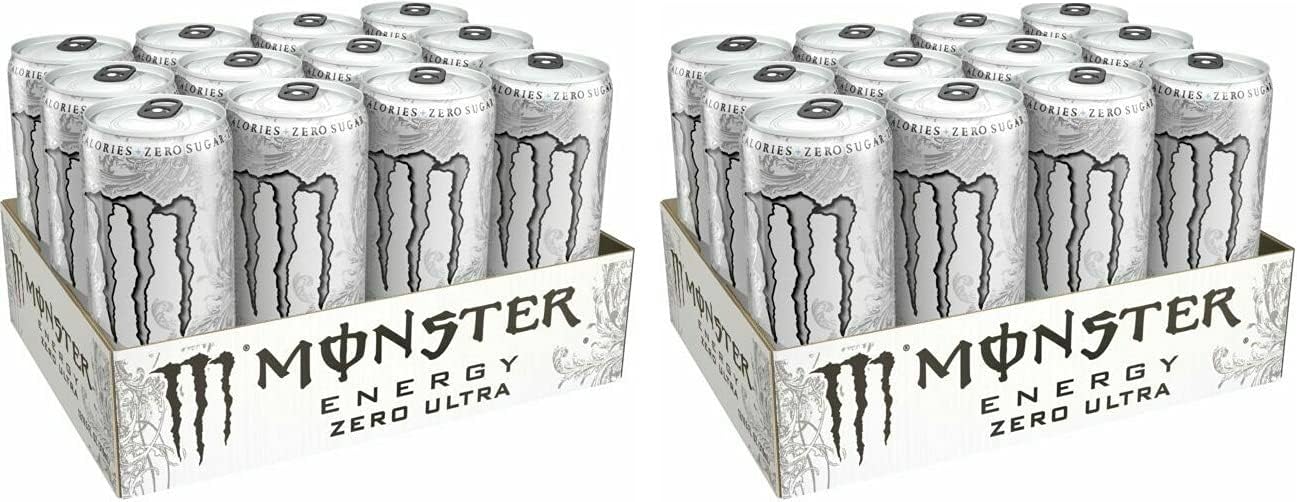 Monster Ultra Energy Zero Sugar 355ml (Pack of 24)