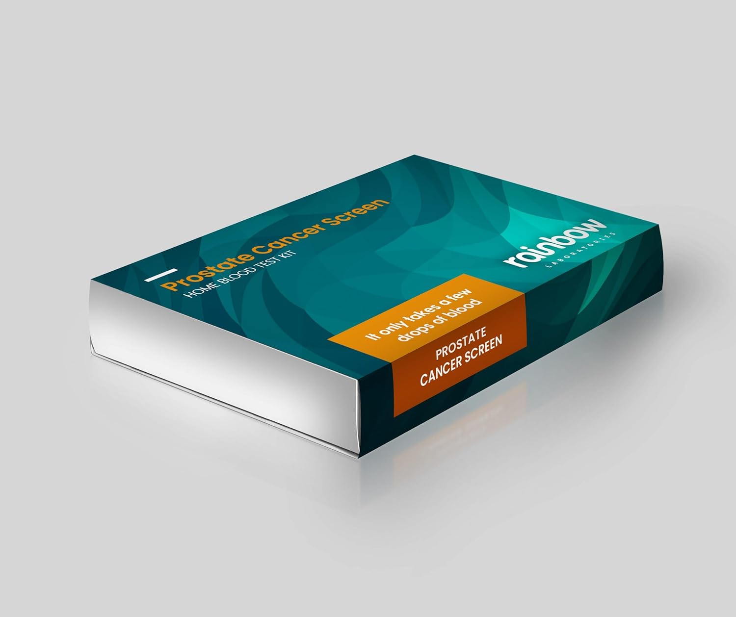 Prostate Cancer Screening Blood Test Kit by Rainbow Laboratories for Early Detection and Risk Assessment | Doctor Interpreted Results | with SmartReports(r)