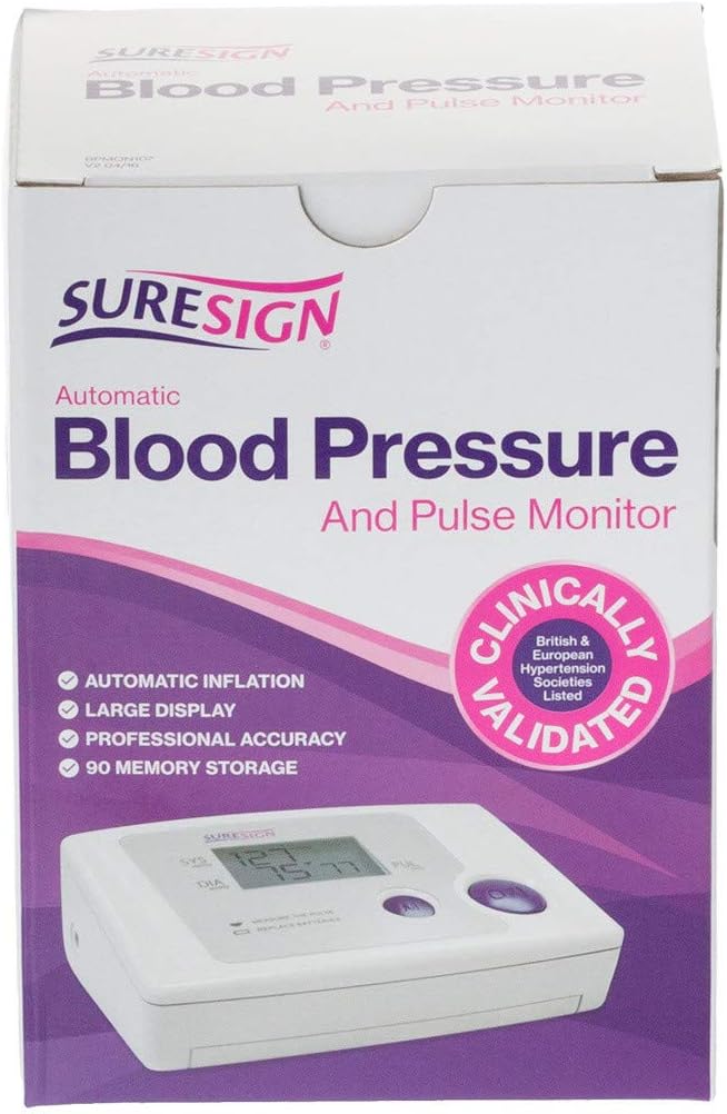 Suresign Automatic Blood Pressure & Pulse Monitor