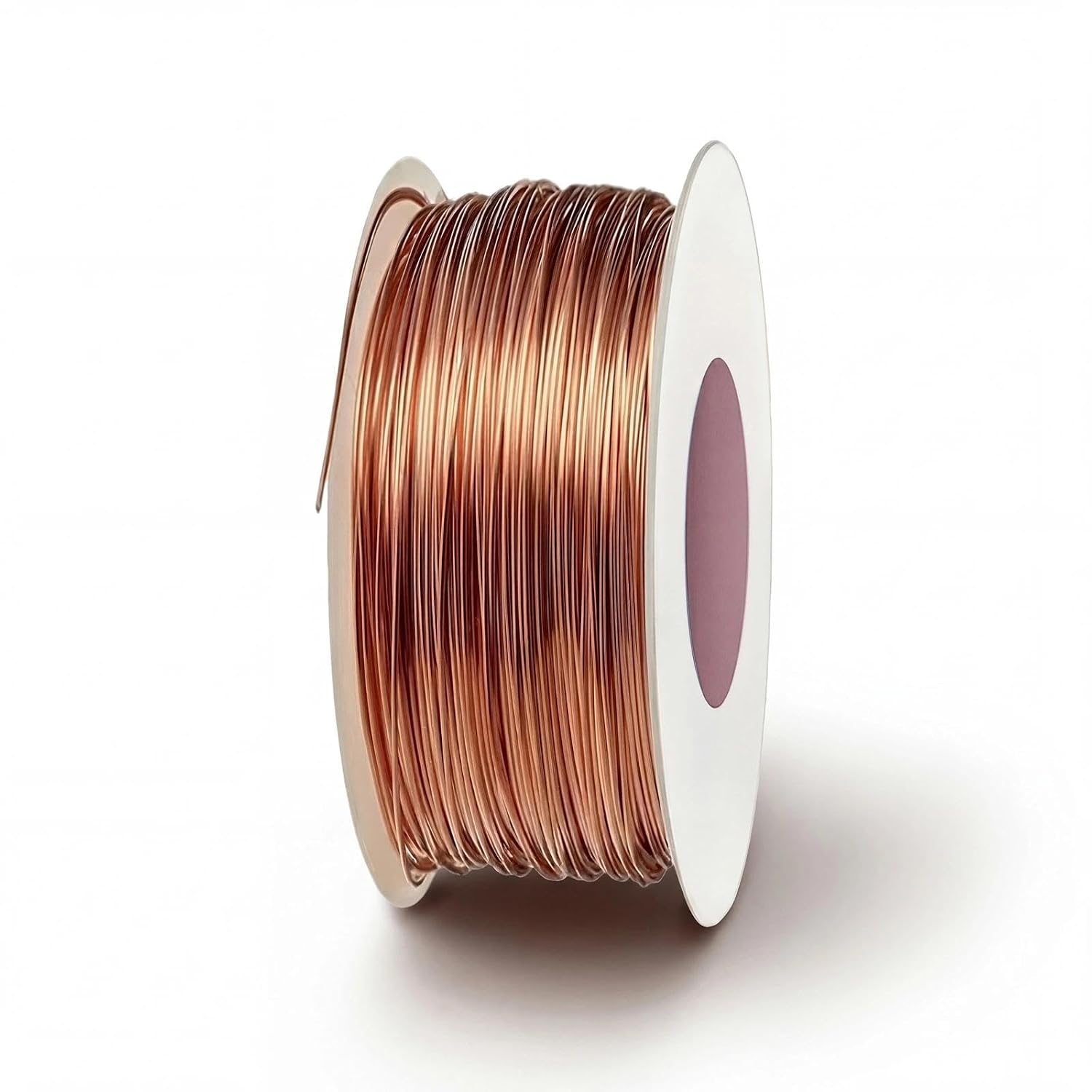 Pure Copper Wire 1.0mm x 20m Bare Copper Craft Wire Bendable Soft DIY Metal Craft Art for Gardening, Jewelry Making, Weaving and Wrapping