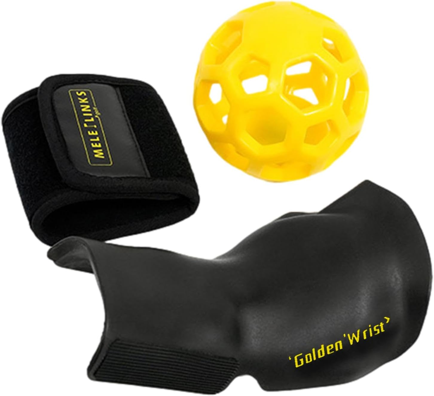 Golf Wrist Training Aid, Golf Training Ball | Golf Swing Trainer for Wrist,Golf Swing Corrector, Golf Swing Trainers, Golf Training Balls for Beginner