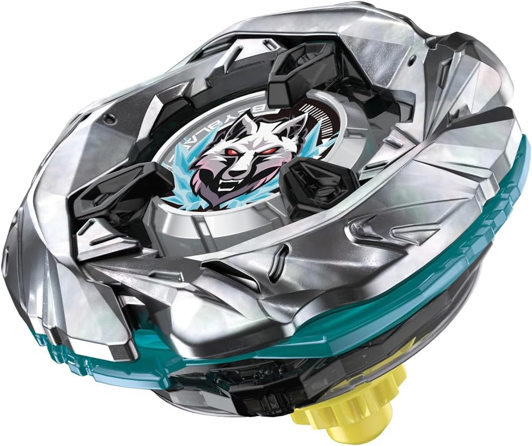 Takara Tomy Beyblade X UX-08 Silver Wolf 3-80FB Spinning Top