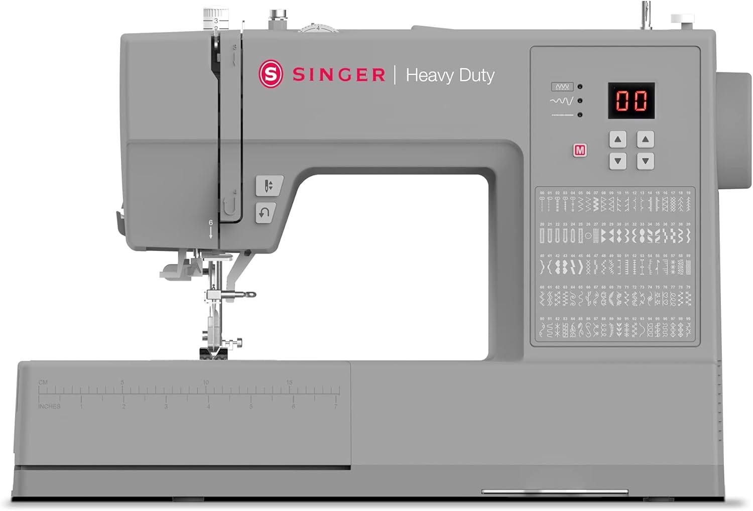 VSM Singer Heavy Duty 6605C Sewing Machine, Grey, Metal & Alloy Steel