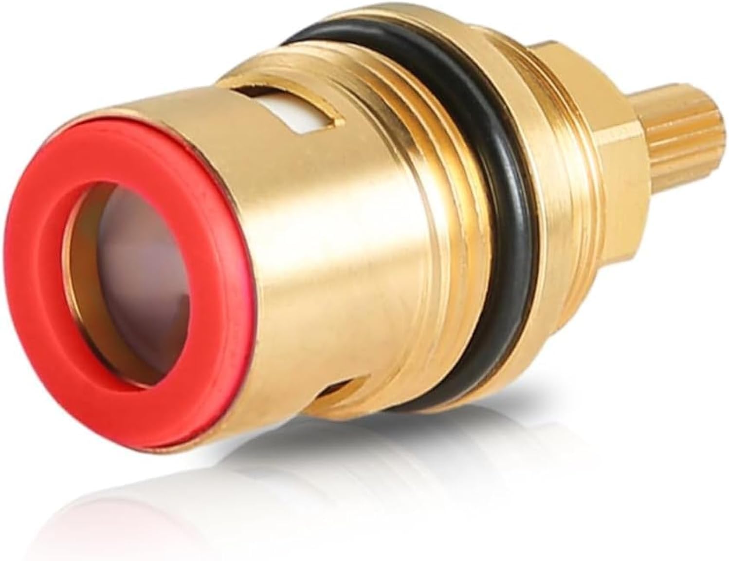 Ceramic Cartridge for Grohe 45888000, Anti-Clockwise Close Cartridge Replacement, Universal Sink Faucet Replacement Parts, Fits for 3/4-Inch Wall Mount Valves and Roman Tubs