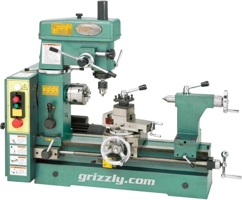 Grizzly Industrial G4015Z - 19-3/16" 3/4 HP Combo Lathe/Mill