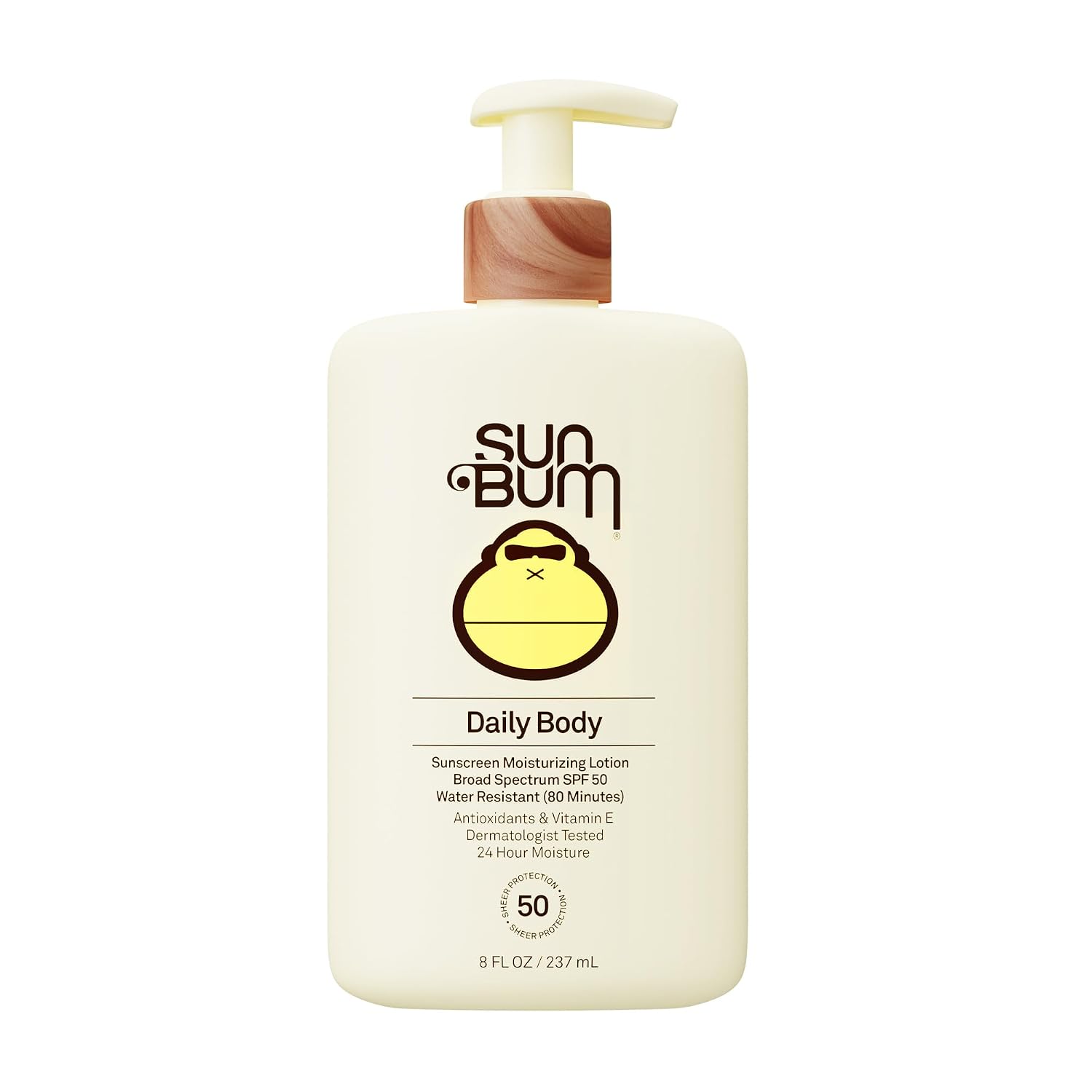 Sun Bum Daily SPF 50 Sunscreen Body Lotion with Vitamin E - 8 oz
