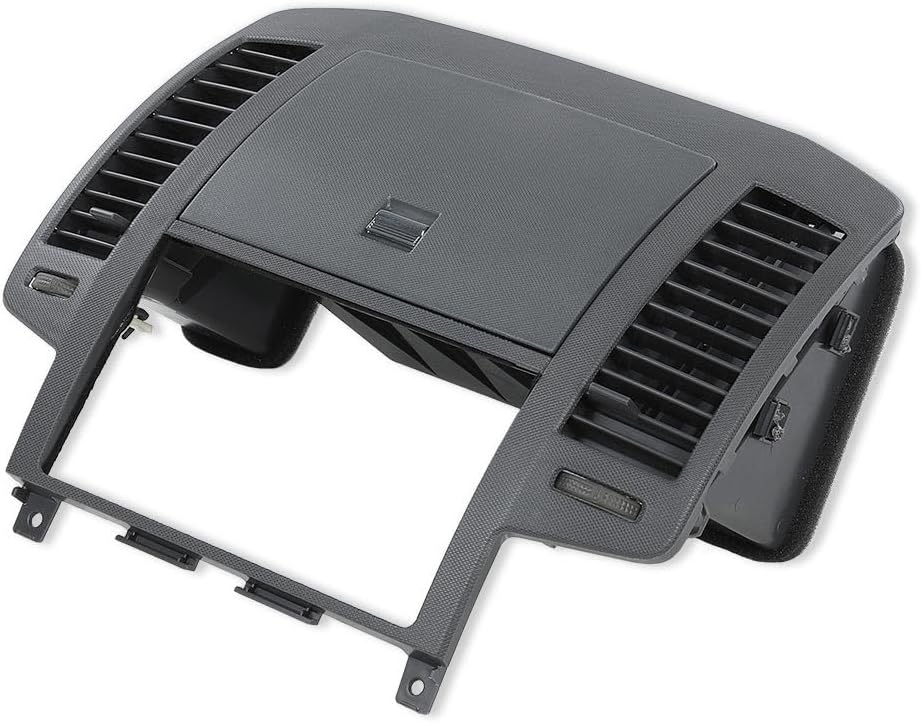 G-PLUS AC Center Dash Bezel Panel Vents Cubby Storage Compatible with Nissan Altima 2005-2006 Gray Dash Cover