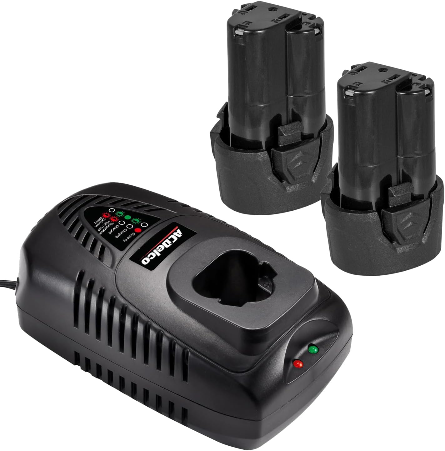 ACDelco ADC12EU07-40 G12 12V (10.8V) 4.0Ah 30 Minute Quick Battery Charger Pack with AFCS | Fast Charger For G12 Batteries