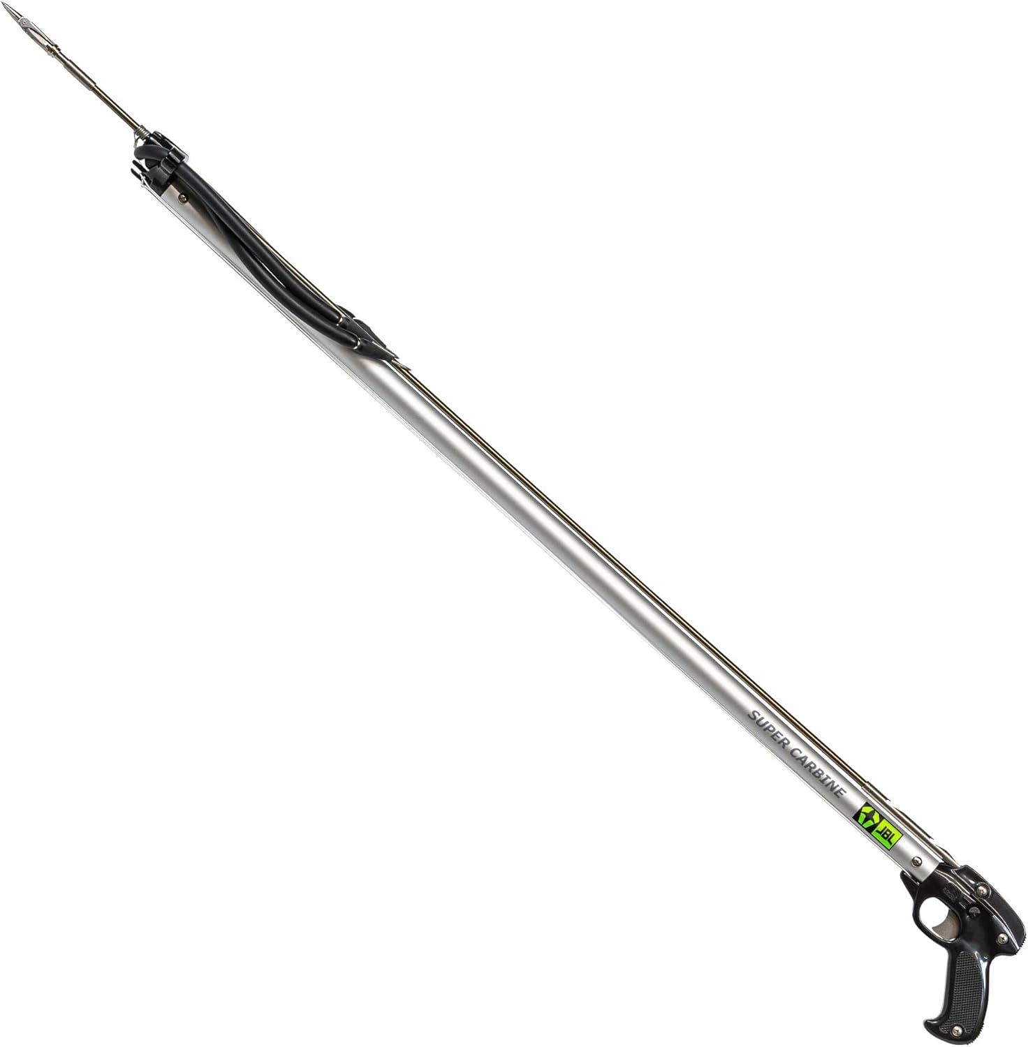 JBL Spearguns Carbine Speargun for Spearfishing, Speargun for Freediving, Scuba Diving, Fishing, Diving, Aluminum Barrel, Stainless Steel Shaft, Easy Stretch Bands, Made in USA