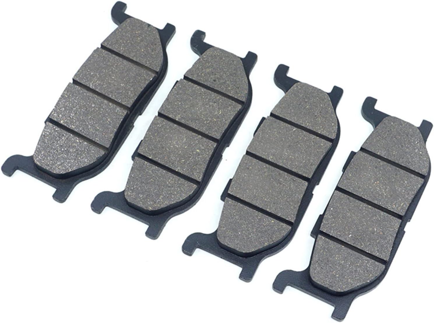 XEBRAD 2 Pairs Front Brake Pads, for YAMAHA, Road Star Wildstar XV1600A 1999-2004 Midnight Star XV1600AS 2001-2003 Silver Rado XV1600AT 1999-2003 Motorcycle Brake Pads