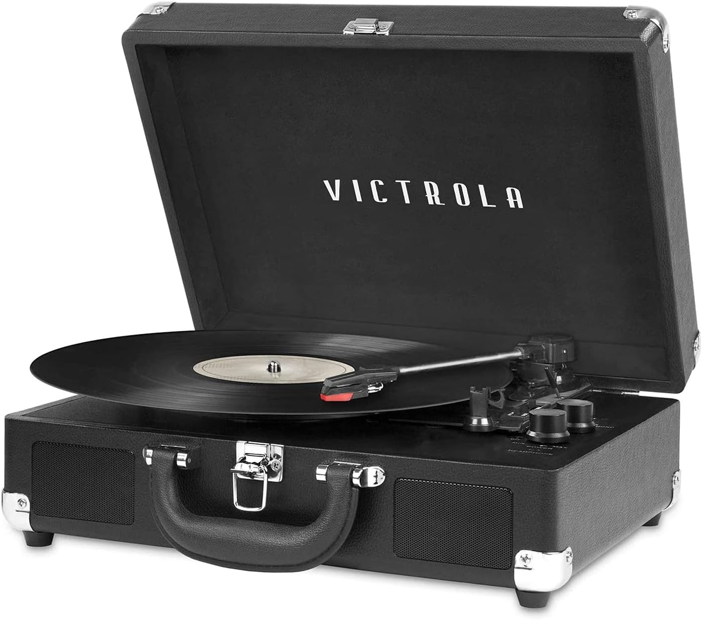 Victrola Journey - Bluetooth Suitcase Record Player - Black