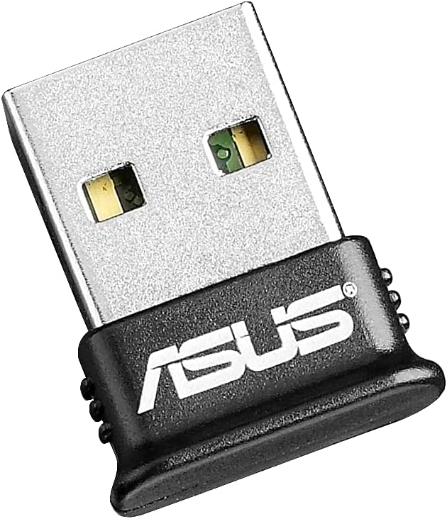 ASUS USB-BT400 - Bluetooth 4.0 USB Adapter (USB 2.0, 2.1, 3.0 Compatible) Black