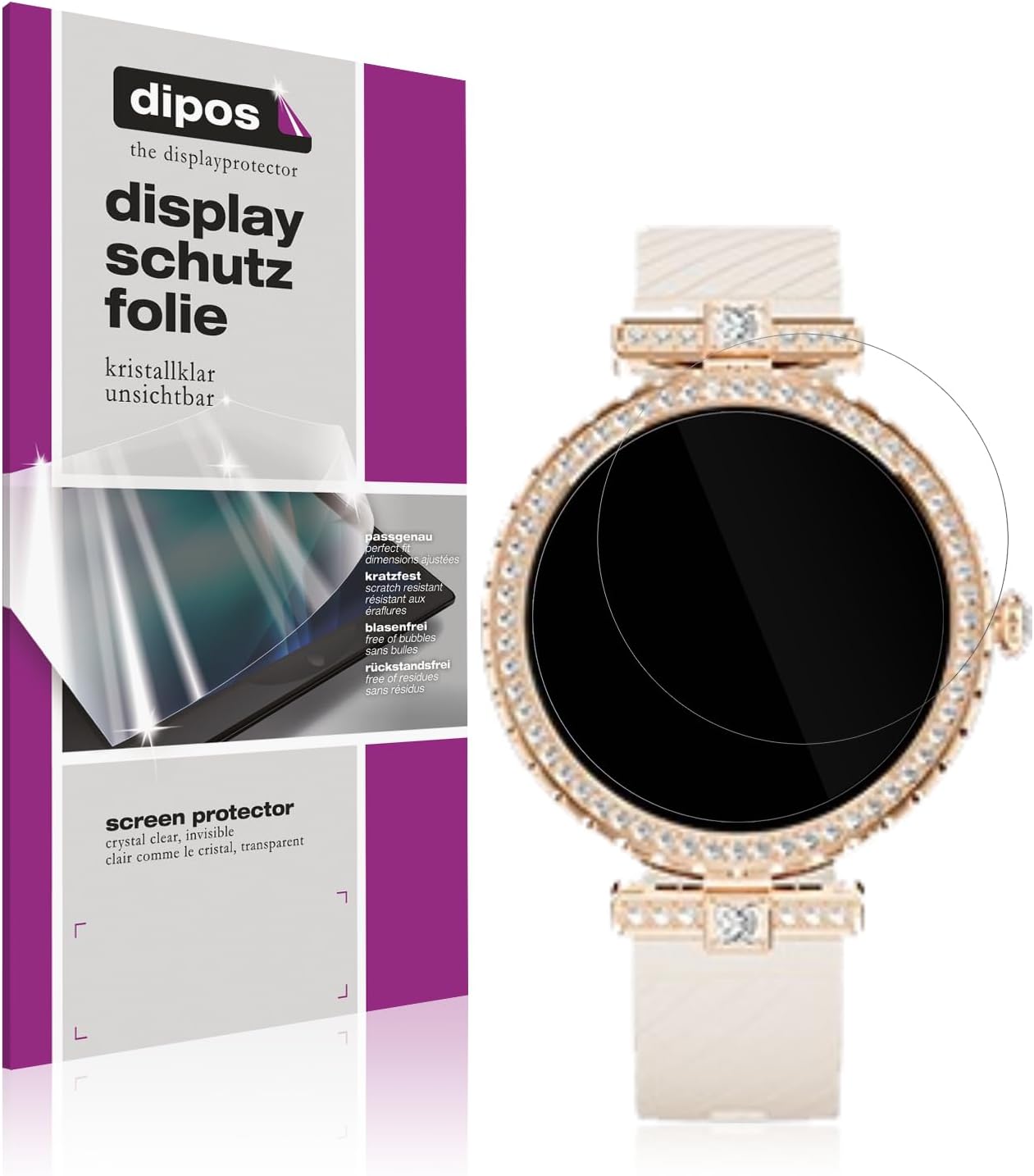 dipos I 6x Screen Protector compatible with FEELNEVER FV8 Protection Films clear