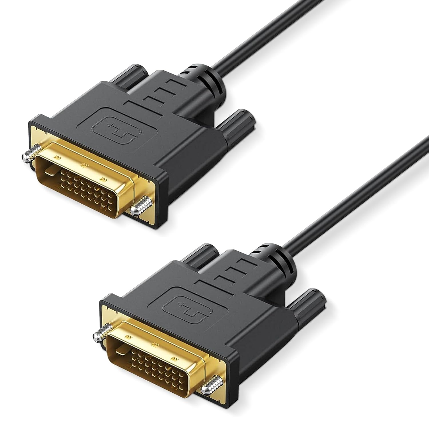 DVI-D 24+1 Dual Link Male to Male Cable, 3M 2560x1600/1080P High Speed Gaming Monitor Cable, Gold Plated Connectors for PC, DVD, Projector
