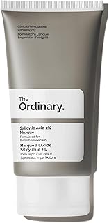 The Ordinary Salicylic Acid 2% Masque, Clarifying Charcoal & Clay Mask for Blemish-Prone Skin, 1.7 Fl Oz