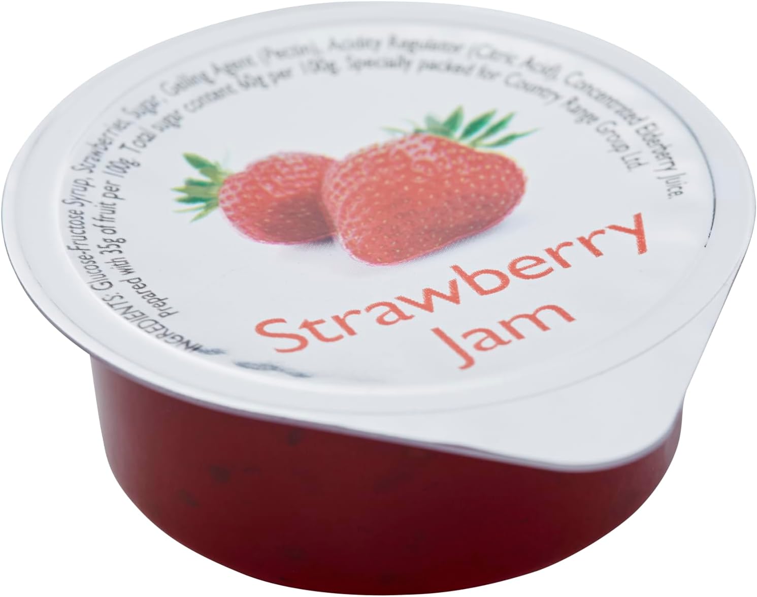 Country Range Strawberry Jam Portions - 100 x 20g