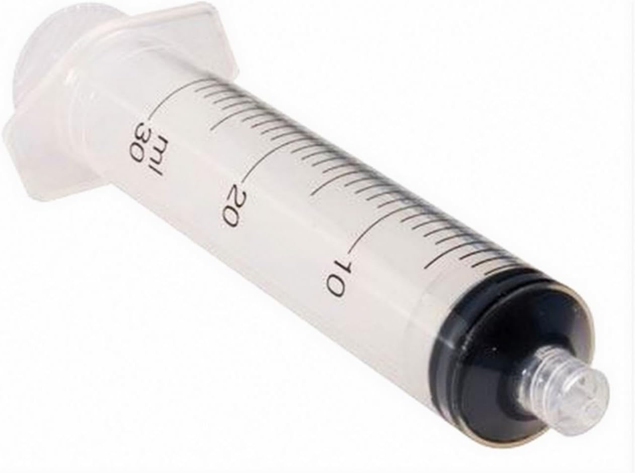 BD Medical 30ml Syringes - Luer Lock - Plastic, Sterile - Pack of 10