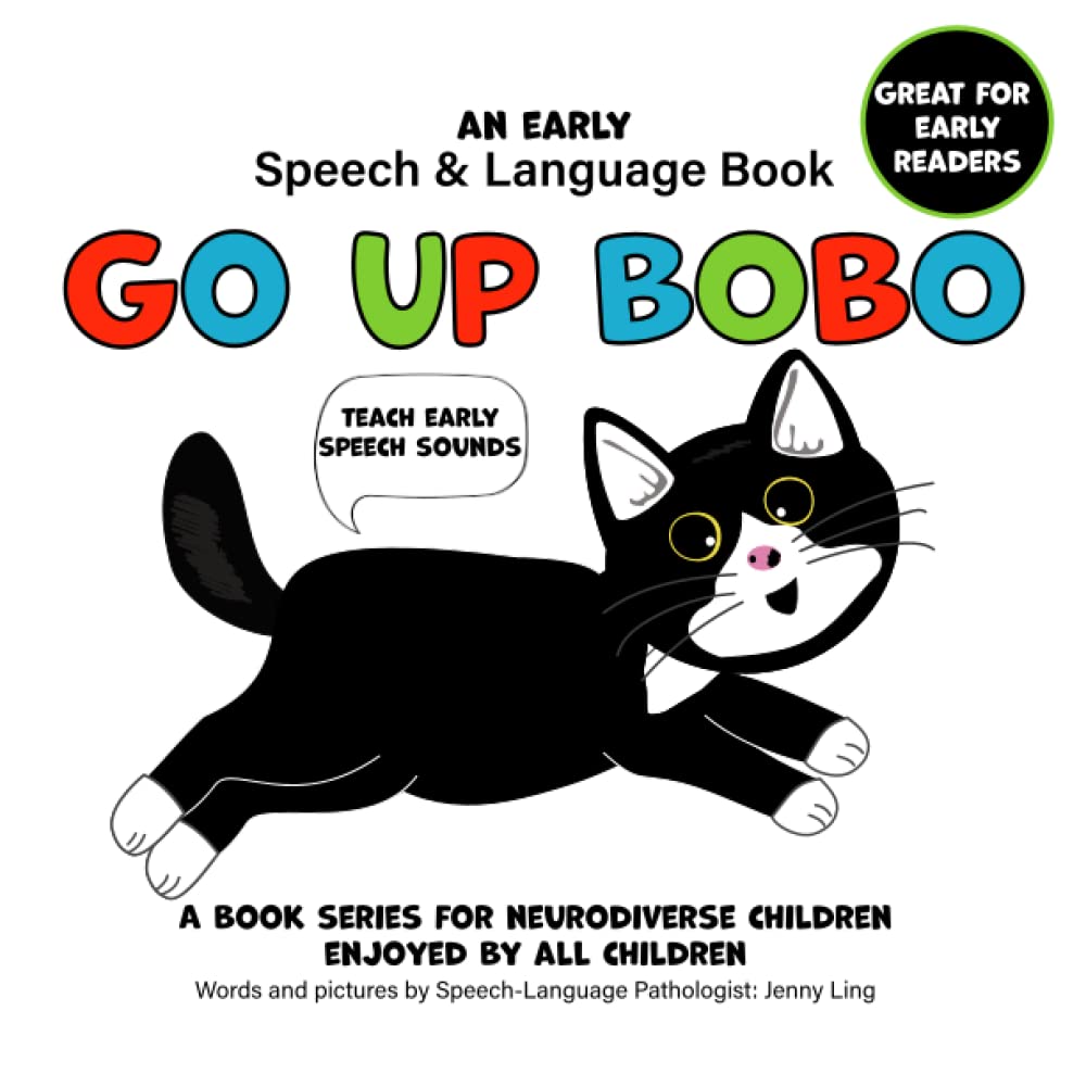 Go Up Bobo: An Early Speech and Language Book (Bobo the Cat Speech & Language Books)