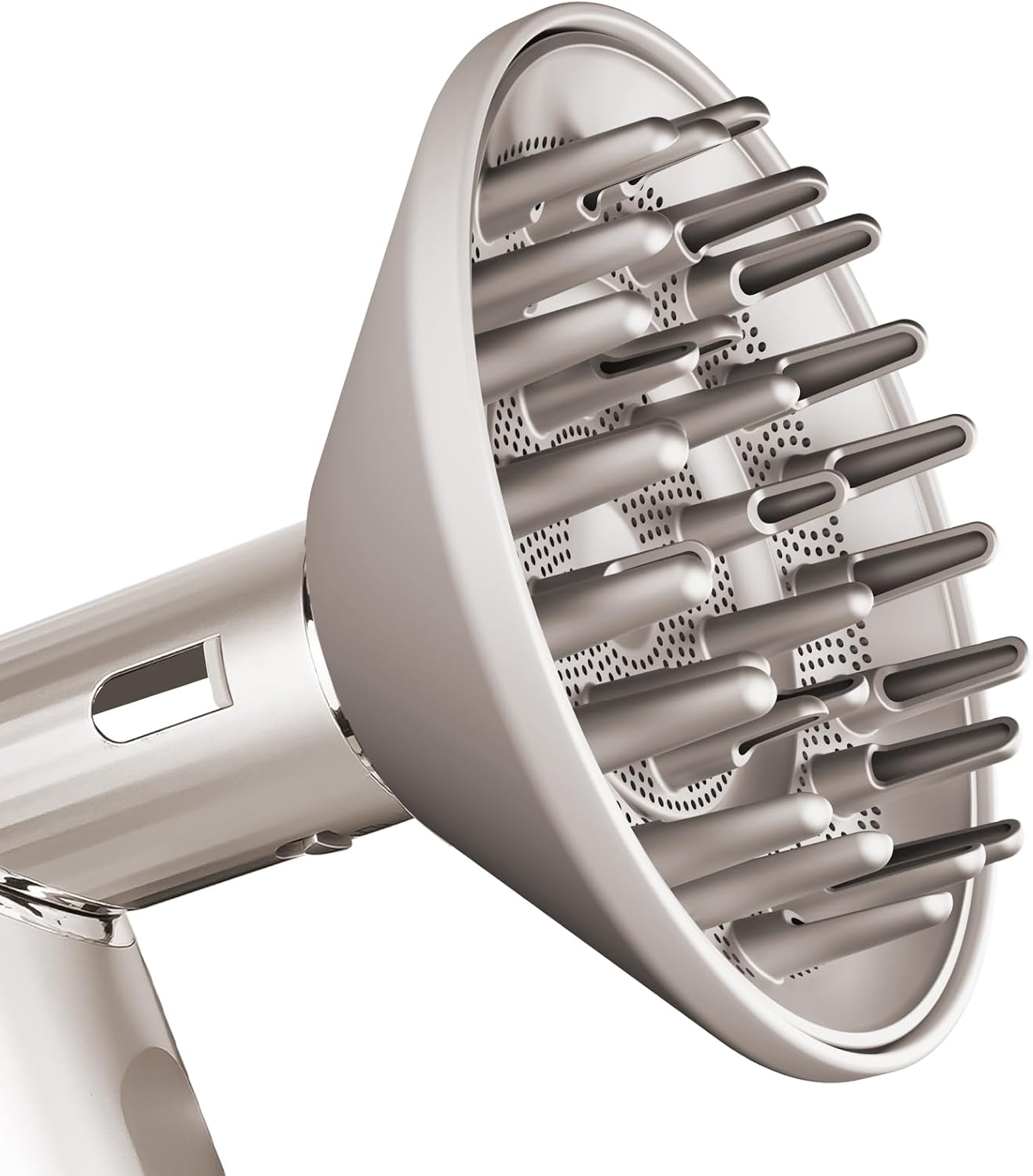 Large Diffuser Attachment Compatible with Shark FlexStyle Hair Dryer Accessories, Upgraded Bigger Diffuser Nozzle to Dryer Faster, Define Natural Curls Hair and Wavy Curly