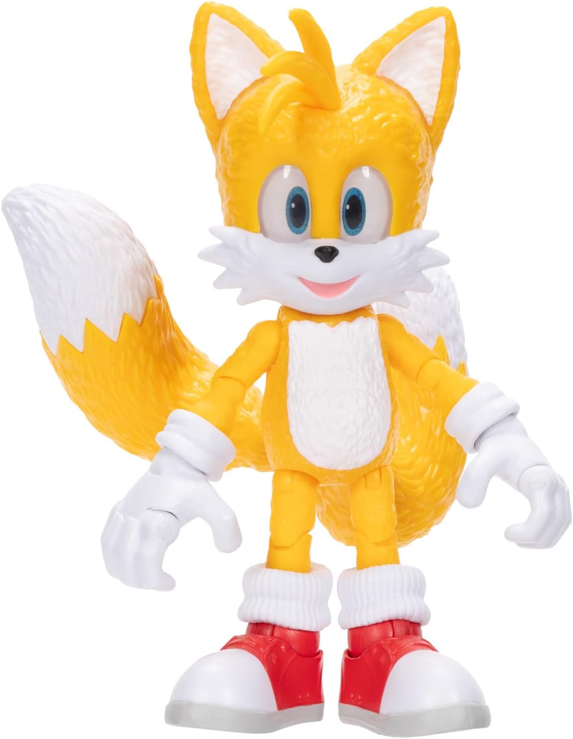 Sonic The Hedgehog Sonic 3 Movie Action Figures 5-Inch Tails Collector Toy Figure, Highly Articulated for Boys Girls - Officially Licensed 3 Movie Product