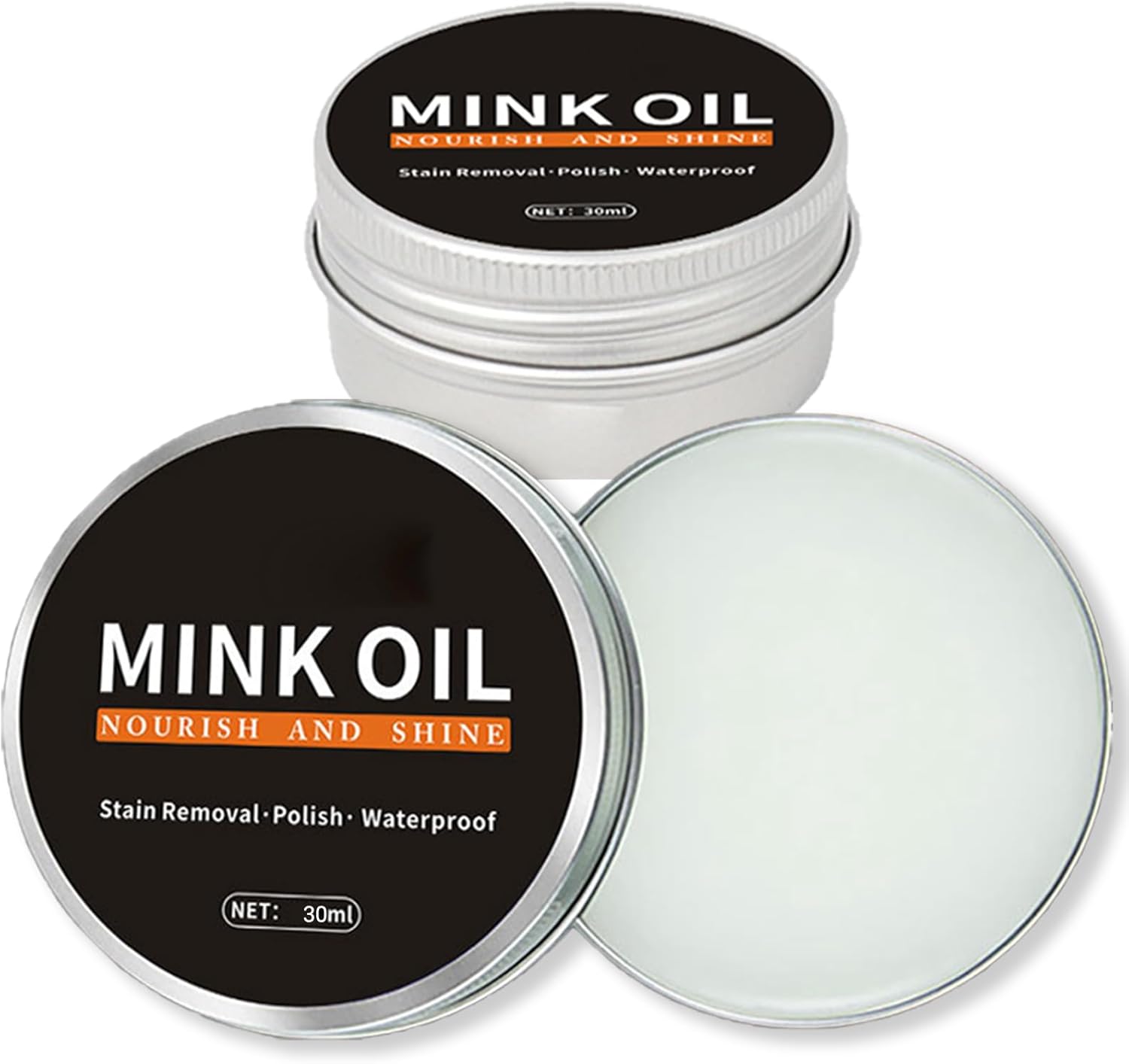 Beauthink 2PCS Premium Leather Conditioner & Cleaner – Leather Balm for Car Seats, Furniture, Boots, Sofa & More. Deep Cleans, Care & Maintenance. Restores Shine & Softnes, Deep Nourishing Oil